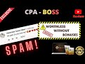 CPA Boss Review |  Bonuses ADDED 💰👷 DON&#39;T GET THIS SPAM TYPE👷