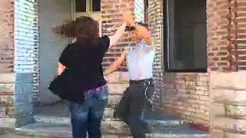 TurtleMan dancing w/Tammy Sexton 99.9 The Big Dawg