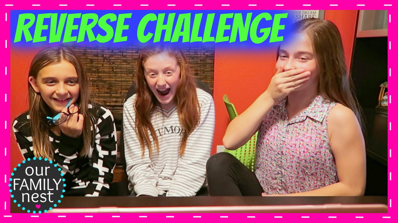 REVERSE / BACKWARDS CHALLENGE YouTube
