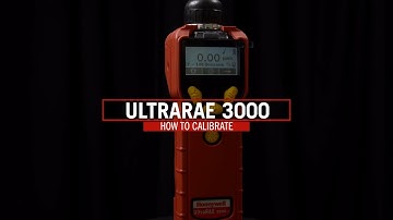 How to Manually Calibrate the UltraRAE 3000