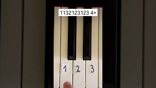 How to play MEGALOVANIA with ONLY THREE KEYS on piano screenshot 4