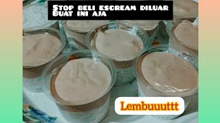 Es cream cup goriorio 2000an,ide usaha rumahan,laris manis,,buatnya mudah dengan bahan ekonomis