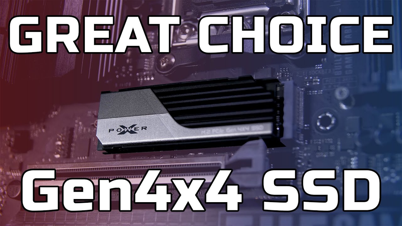 Silicon Power XS70 Gen4x4 SSD Review 