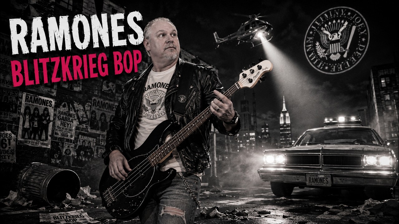 Ramones - Blitzkrieg Bop (Bass cover) thumbnail