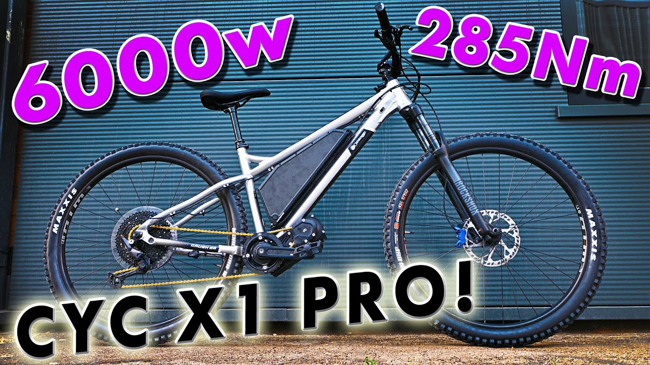 How to Convert ANY Bike with the WORLDāS FASTEST 6Kw Mid-Drive E-Bike Kit (6000 watt)
