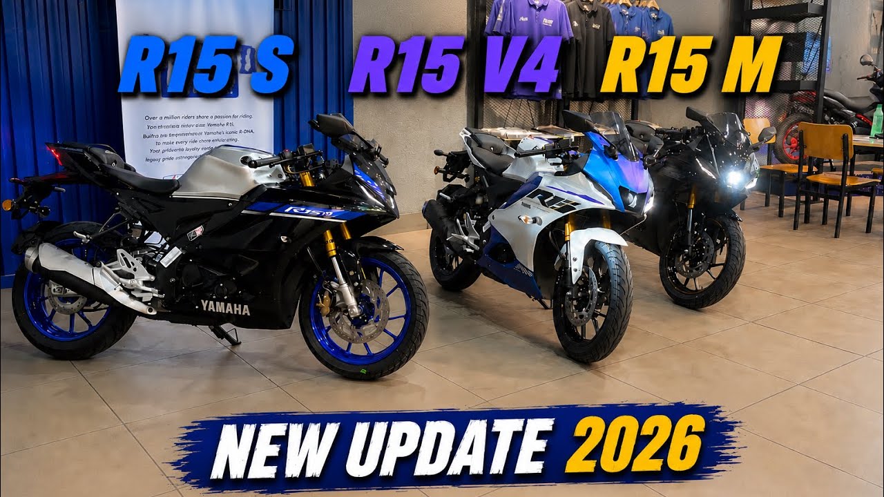 Comparing All New Yamaha R15 Variants | Which One Should You Buy ...