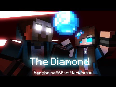 "The Diamond" - Short Minecraft Fight Animation (Herobrine vs Mariabrine)
