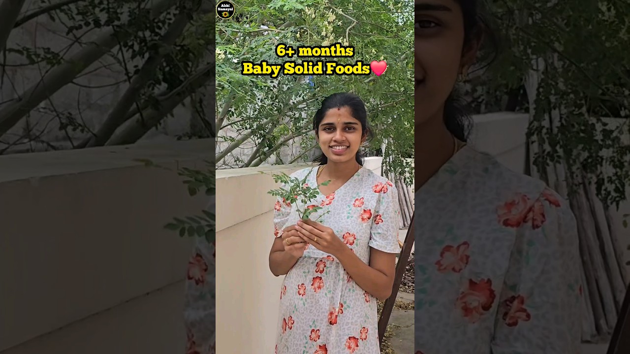 ராசாத்திக்கு நான் ஊட்டும் உணவுகள்😍 6+ months baby foods😍 Minivlog 293😍