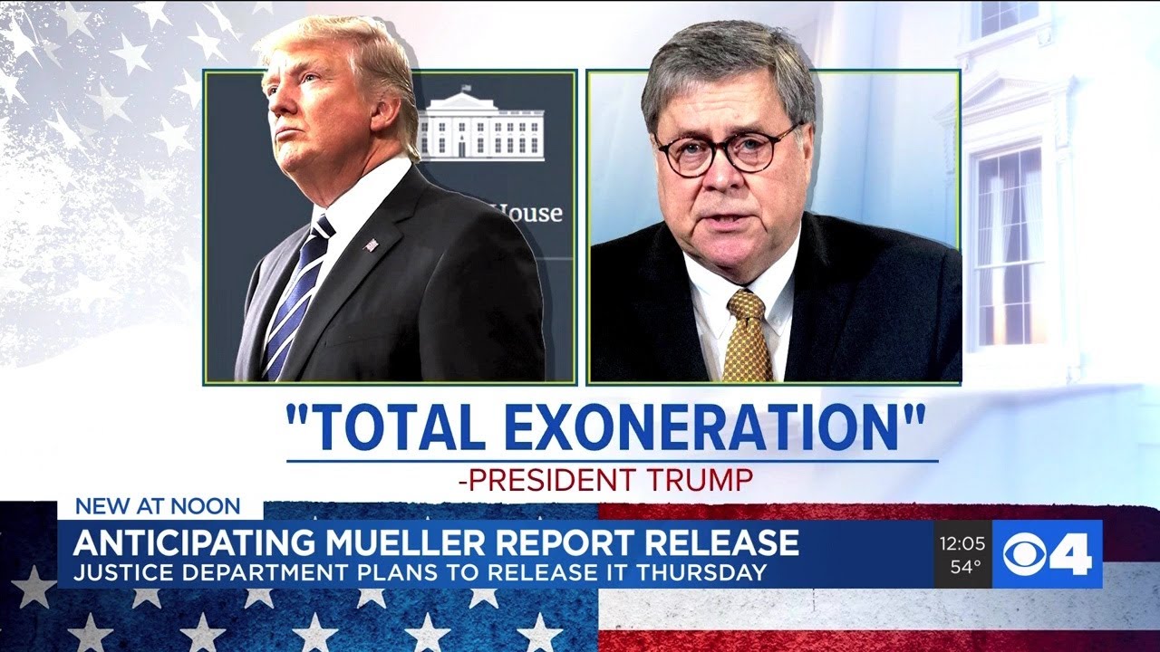 Justice Department expects to release Russia report Thursday