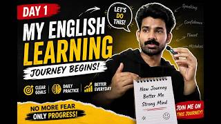 Day 1: My English Learning Journey Begins! || Lx Day 1