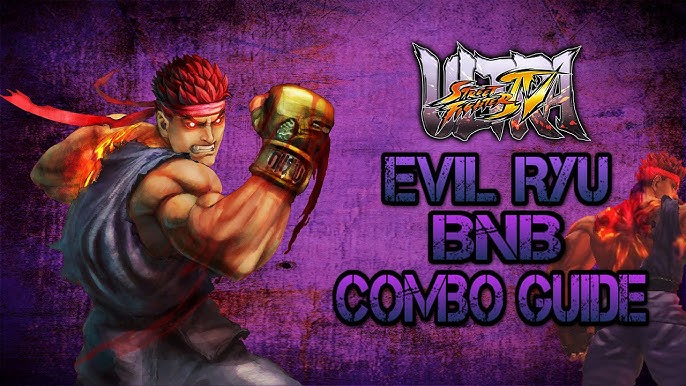 Evil Ryu Ultra Street Fighter 4 Omega Edition moves list, strategy guide,  combos and character overview