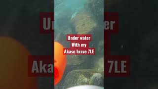 Akaso brave 7 le under water
