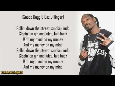 Snoop Doggy Dogg - Gin and Juice (Lyrics) 