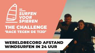 SURFEN VOOR SPIEREN LIVESTREAM: wereldrecord afstand windsurfen in 24 uur