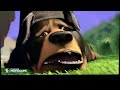 Home on the range cow chase and over the hedge the dog chase scene