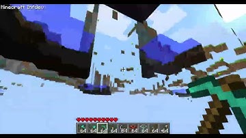 Minecraft Infdev - World Glitch