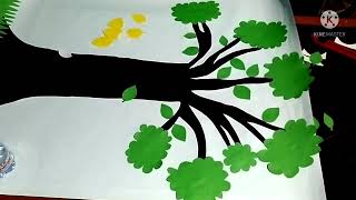 Membuat Pohon Literasi dengan Bahan sederhana, mudah dan murah