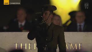 The Last Post - ANZAC Day in Canberra, Australia April 2023