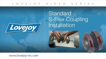 Lovejoy S-Flex Standard Type Coupling Installation