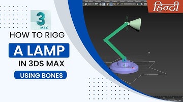Introduction of bones in 3ds max | Ik and Fk in 3ds Max in Hindi