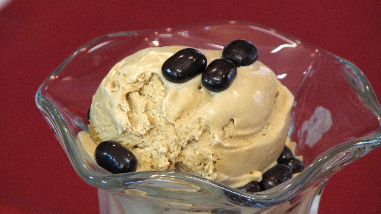 One-Step No-Churn Coffee Ice Cream, Nigella's Recipes