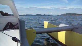 Strike trimaran first sail