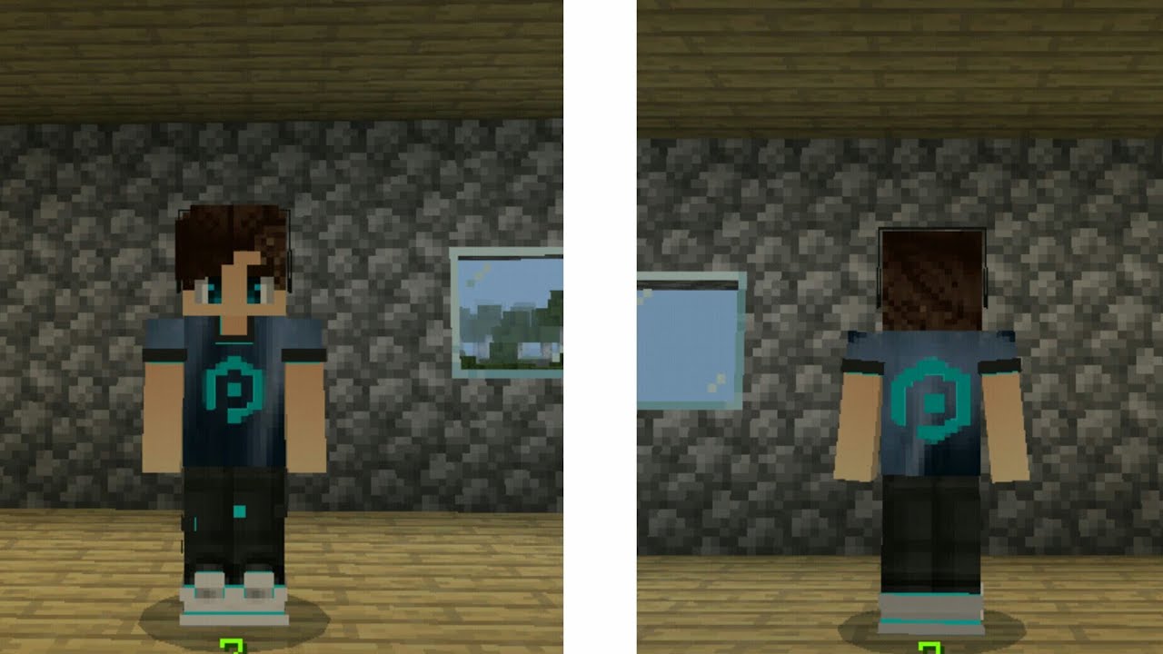 How to change your camera angle in Minecraft pe - YouTube