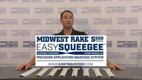 Easy Squeegee Blade Selection