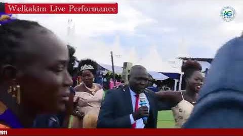 Ateny Majak Kou from Pathuyith performing concert in Juba South Sudan 🇸🇸. Credits AJ Media.