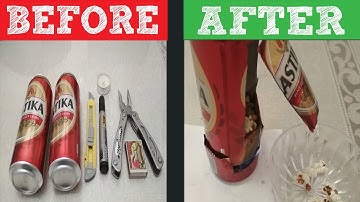 DIY Popcorn Machine from Beer Can