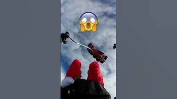 Дешевый парашют? Плохая идея!  #авиация #парашют #полет #самолет #ночнаясмена