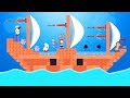 EXTREME PIRATE SHIP TRAP BATTLE! (Ultimate Chicken Horse)