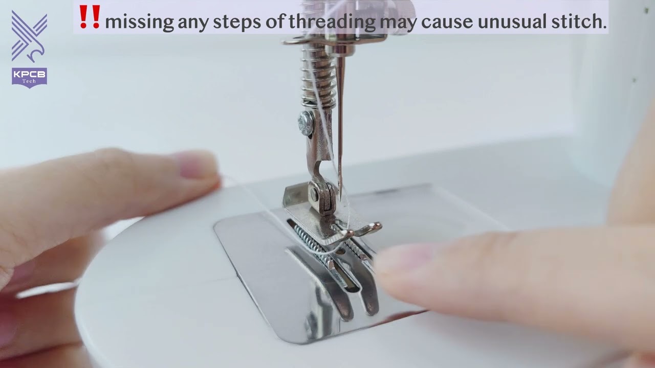How to thread your sewing machine (DETAILED) Beginner friendly 