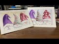 25 Days to Christmas: How to paint a Holiday Gnome trio.