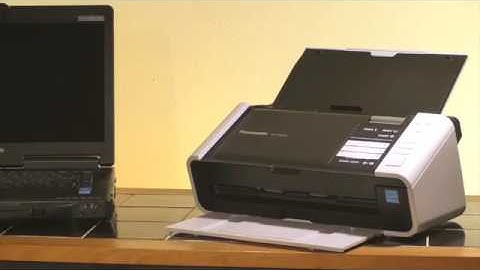 Setting up the Panasonic KV S1015C Scanner