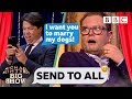 Michael McIntyre’s hilarious dog wedding text prank on chatty man Alan Carr 💒 🐩🐕 😂 - Send To All