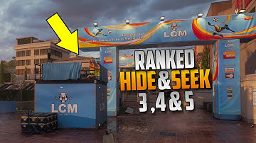 Ranked Hide & Seek in Call of Duty! Games 3, 4 and 5!