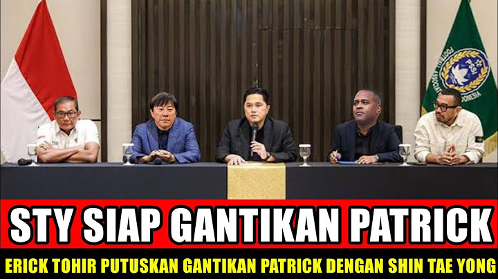 DIPUTUSKAN HARI INI‼️ SHIN TAE YONG RESMI GANTIKAN PATRICK KLUIVERT SEBAGAI PELATIH TIMNAS INDONESIA