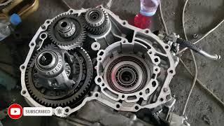 toyota vitz repair  tranmission cvt (part2)