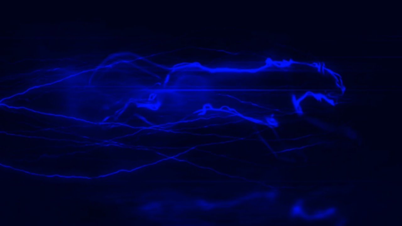 Running panther intro template blue  colour // best intro //