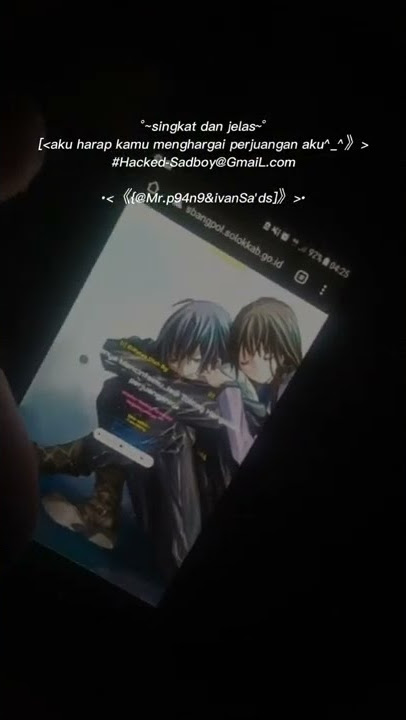 story wa hacker sad :/