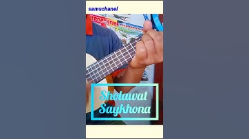 Sholawat Saykhona cover Ukulele senar 4 (Cak Sol) #Shorts
