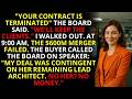Lead Architect Fired Before $600M Merger – Deal Imploded Instantly 💼 | #CorporateRevenge.