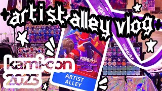 my EXCELLENT experience at KAMICON ✧ artist alley vlog