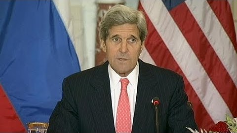 Etats-Unis et Russie reconnaissent qu'ils ont des "collisions"
