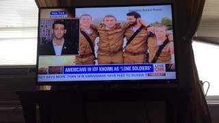 Lone Soldier IDF - CNN Interview