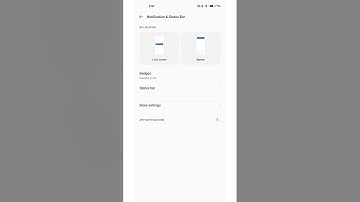 Stop swipe  down Notification drawer on lock screen in realme devices