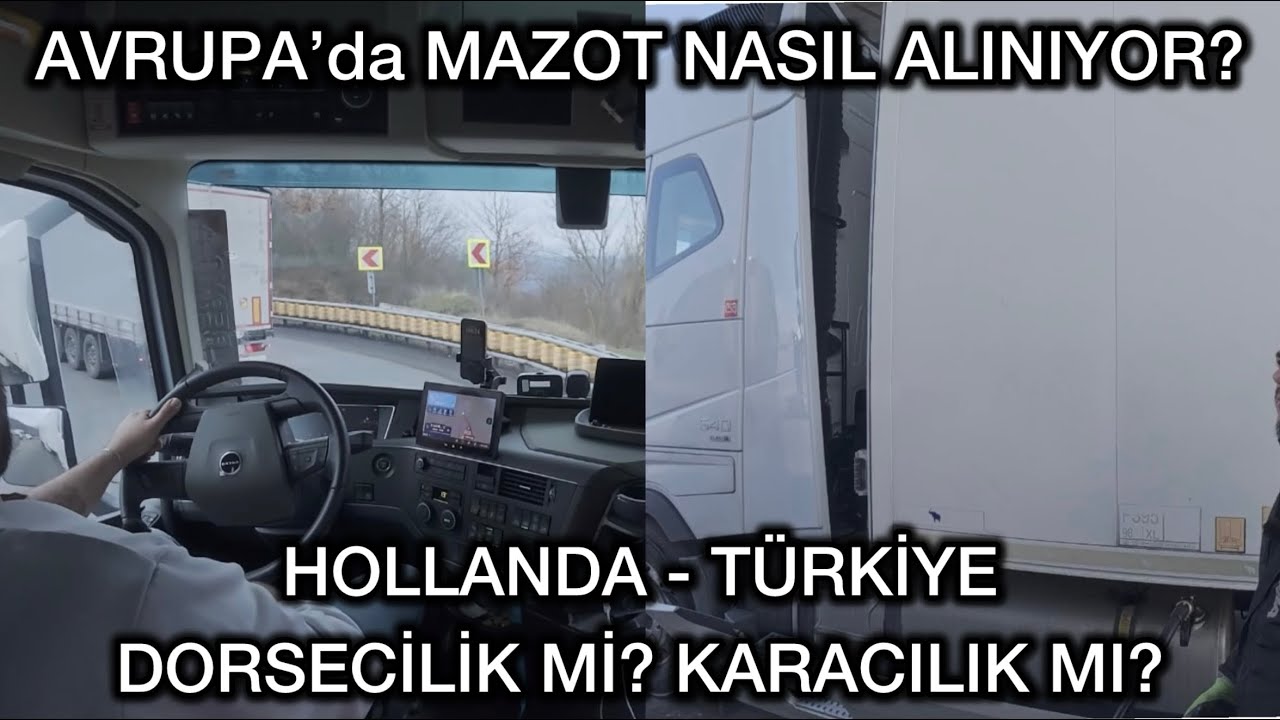 YENİ ŞOFÖRLERE SİTEM ETTİM! / HOLLANDA’DAN TÜRKİYE’YE DÖNÜYORUZ