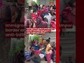 Immigrants gather at Hakimpur border amid Bengal govt’s anti-infiltration drive