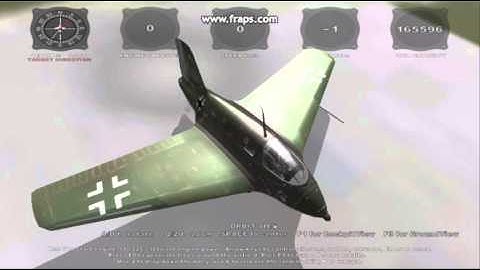 Me 163 B Komet game project - 3D Rad